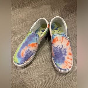 Nike Court Legacy Tie Dye Slip On Sneakers size 8